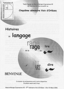 de la rage de lire à l'art de dire