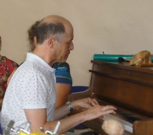 Didier au piano
