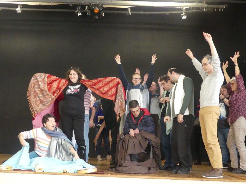 Le Grand Chantier avec les travailleurs de l'ESAT Rodin