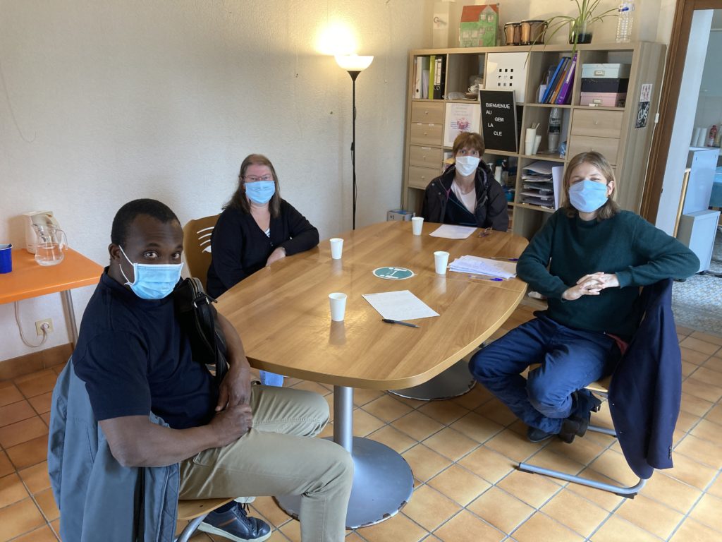 Les 4 participants de l'atelier "MUS'E en l'air"